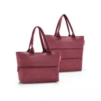 Reisenthel shopper e1 nákupná taška Twist Maroon 12L RJ3104