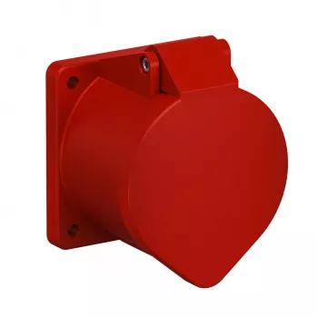 OBO Bettermann CEE zásuvka 400V 32A 5-polová 6h IP44 červená 6109876