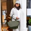 reisenthel Shopper M cord dark matcha nákupná taška ZS5057 - objem 15 litrov