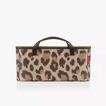 reisenthel Organizer Leo Macchiato polyester organizér do tašky 36x18x16 cm 8 l hnedý