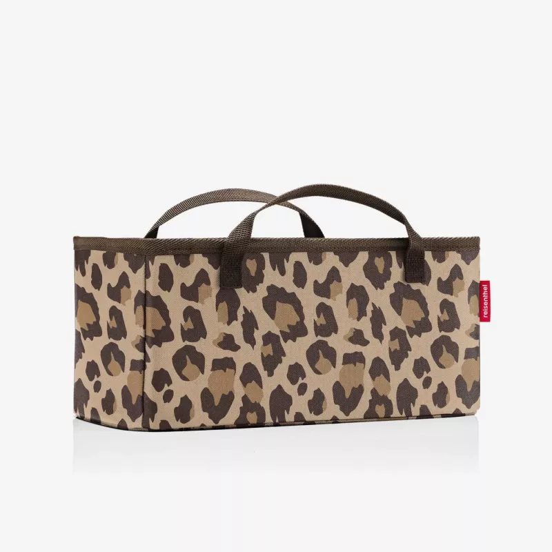 reisenthel Organizer Leo Macchiato polyester organizér do tašky 36x18x16 cm 8 l hnedý