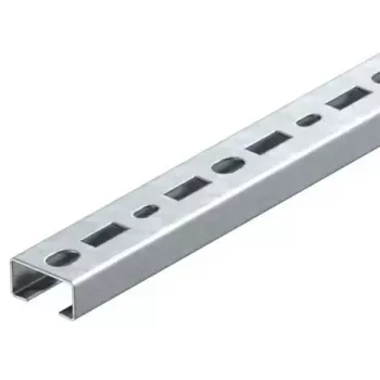 OBO Bettermann CML3518P0150FT perforovaná C-profilová lišta, 150 mm, pozinkovaná oceľ
