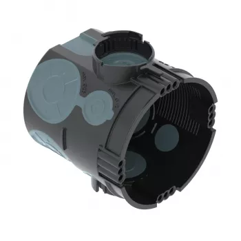OBO Bettermann 2003708 vetruodolná prístrojová spojovacia krabica, priemer 60 mm, hĺbka 66 mm, svetlosivá, balenie 25 ks