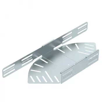 OBO Bettermann RB W 620 FS nastaviteľný horizontálny oblúkový diel 600 mm, pozinkovaná oceľ 6037104