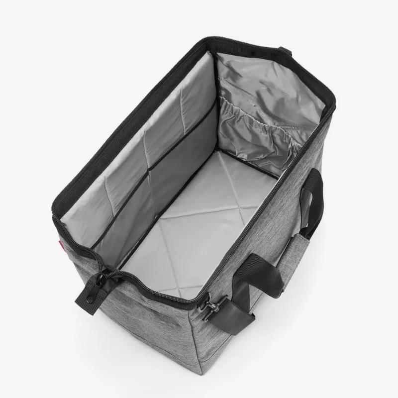 Reisenthel Allrounder L unisex lekársky kufrík so zipsom, sivý monochromatický polyester (MT7052)