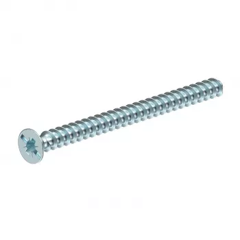 OBO Bettermann 2003279 skrutka do prístroja M4 x 10 mm, pozinkovaná oceľ, šošovková hlava Phillips PZ2, balenie 50 ks