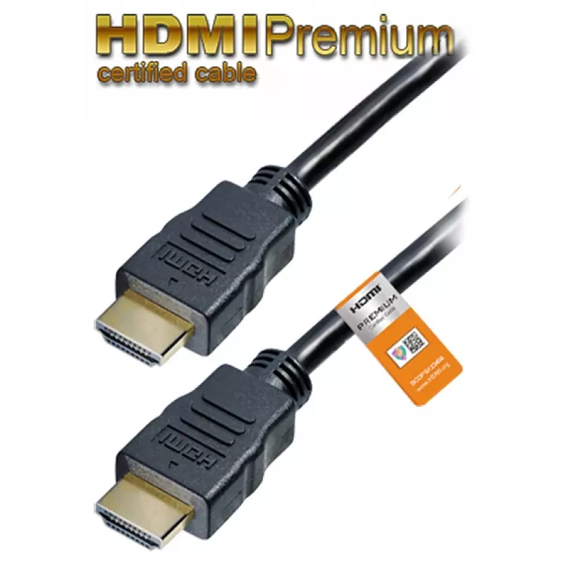 MAXTRACK C 215-2 L HDMI kábel 2 m čierny 4K Ultra HD 18 Gbps HDMI 2.0
