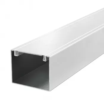 OBO BETTERMANN PLM D 0810 RW protipožiarny káblový kanál 80x100x2000 mm, pozinkovaná oceľ, biela 7218010