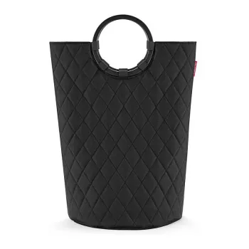 Reisenthel loophome M úložný kôš – čierny, hliníkový rám, polyester, 15 L, skladací VS7071