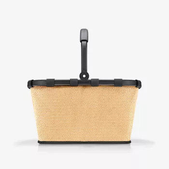 Reisenthel Carrybag Frame Raffia Black nákupný košík 22L BK 7079