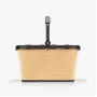 Reisenthel Carrybag Frame Raffia Black nákupný košík 22L BK 7079