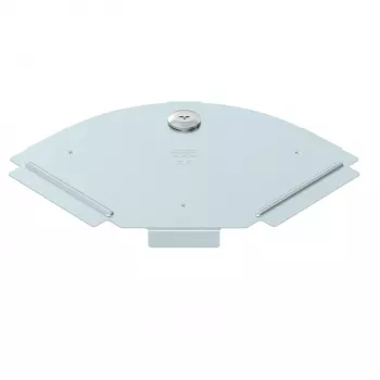 OBO BETTERMANN RBD 90 100 DD kryt pre 90° koleno, 100 mm, pozinkovaná oceľ 6036950