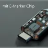 Maxtrack C531-2L USB-C na USB-C kábel 3.2 Gen2 10Gbps 100W PD 2m čierny