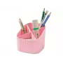 HAN X-LOOP stojan na perá pastelovo ružový 4 priehradky 111x111x105 mm 17238-886D