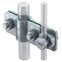 OBO Bettermann pripojovacia svorka 2710/25 25mm krížová svorka pre okrúhle a ploché vodiče (5001226)