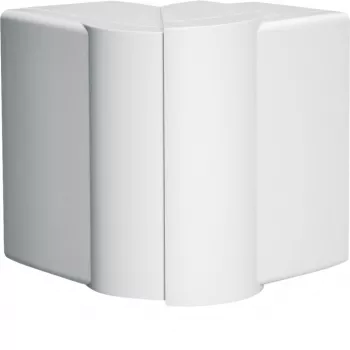 Hager vonkajší roh LFF6009039016 pre 60x90 mm káblový kanál, dopravná biela (RAL 9016)