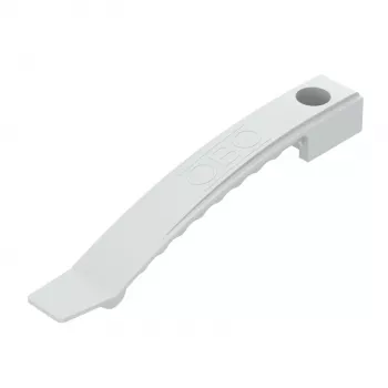 OBO Bettermann 2205052 káblová spona 1x8 pre NYM-J 3x1,5 mm², svetlosivá, 50 kusov