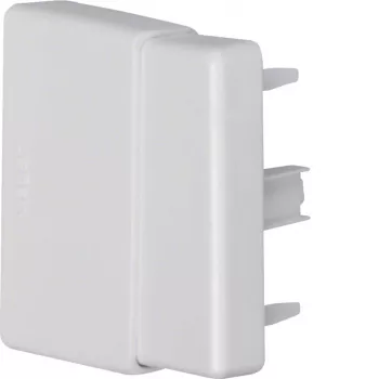 Hager LFF6006067035 koncový diel pre 60x60 mm káblový kanál, svetlosivá