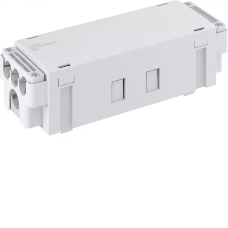 Hager odbočná krabica GKVD26WK01 pre parapetné kanálové systémy 2x 5G2.5 + 6x 3G1