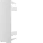 Hager LF4011069016 bezhalogénová koncová krytka pre 40x110mm káblový kanál, čistá biela