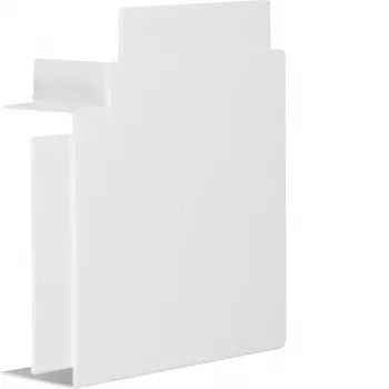 Hager LF séria Plochý uhol 90° oblúk pre 60x150 mm káblový kanál, čistobiela LF6015059016
