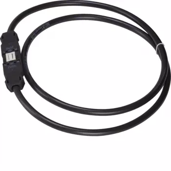 HAGER GKWAD03015 Winsta MINI spojovací kábel 3x2,5mm² 1,5m čierny