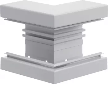 Hager BRA6513039016 Vonkajší roh základný profil 68x130mm OT80mm dopravná biela hliník