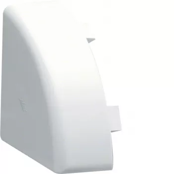 Hager Koncová krytka kryt EK4004069016 ABS pre 40x40mm káblový kanál dopravná biely
