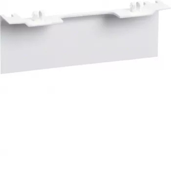 HAGER SL20080AC9016 Kryt nosiča prístrojov 20x80mm dopravná biely (RAL 9016)