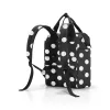 reisenthel allrounder R batoh polyester čierny/biely 12 L (JR7073)