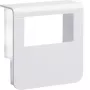 HAGER Nosič prístrojov horný diel, bočný kryt, 20x80 mm, dopravná biela (SL200809329016)