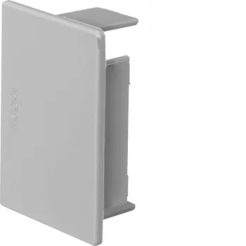 HAGER LF4006067035 Koncový diel, bezhalogénový, svetlosivý, 60x60 mm