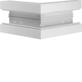 Hager BR6517039016 Vonkajší roh pre káblový kanál 170x68 mm, biela