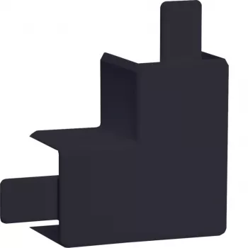 Hager LFF2003559011 Plochý uhol 33x20 mm grafitovočierna