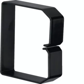 Hager B800803 čierny PVC káblový kanál 80x80mm 2m