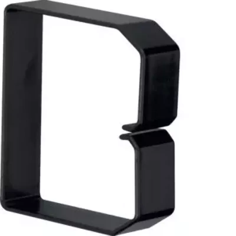 Hager B800803 čierny PVC káblový kanál 80x80mm 2m