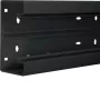 Hager BR6513019011 spodný diel káblového kanála 2000 mm x 130 mm čierna