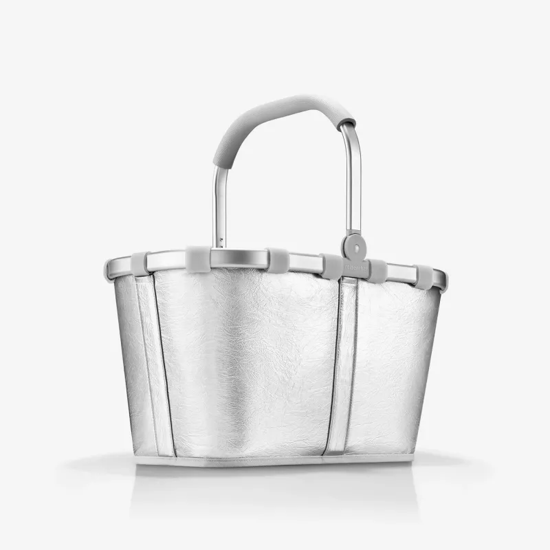reisenthel Carrybag nákupný košík Silver Crackle BK7088 22L