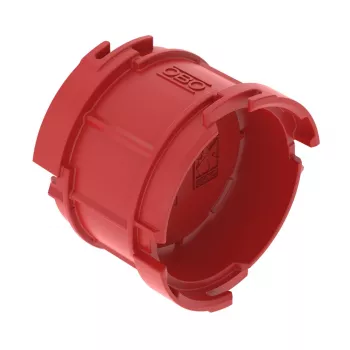 OBO Bettermann ZU 20-AS rozporná objímka na omietku pre zásuvky, 20 mm, červená, 25 ks (2003746)