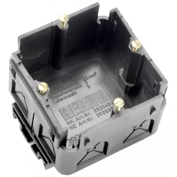 OBO BETTERMANN REHAU BK zásuvka na zabudovanie do prístroja GD čisto biela 1-násobná (6133581)