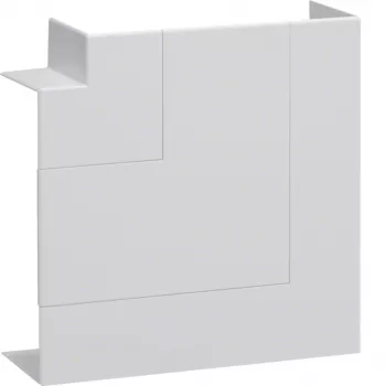 Hager BR651705H9016 plochý uholník 170x68 mm dopravná biela RAL 9016