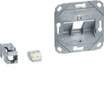 Hager GMKSRJ45C6A1 Cat.6A tienený RJ45 Keystone modul