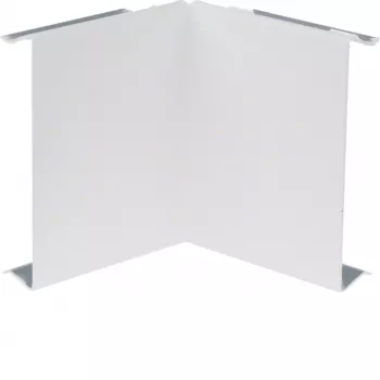 HAGER BRS0802I9016 vnútorný rohový kryt, oceľový plech, dopravná biela RAL 9016, pre 80x20 mm BR kanál