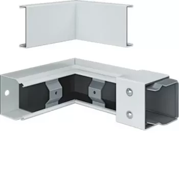 Hager FWK-Plus vnútorný roh 60x60 mm biela práškovo lakovaná FWKP6006049016