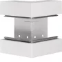 HAGER BRS6517039016 vonkajší roh pre BRS parapetný kanál 170x68mm, čistobiela