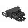 OBO Bettermann BTA-SKS S1 SW adaptér zásuvkovej časti rovný čierny 6117190