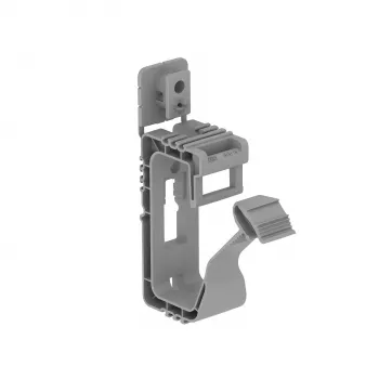 OBO Bettermann Vertr Grip držiak zväzku nehorľavý 960°C 20 (2205412) - držiak káblového zväzku odolný proti ohňu, 20 mm, svetlosivý