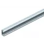 OBO Bettermann MS-séria C-profil montážna lišta 40x22 mm, žiarovo zinkovaná oceľ, 4920 mm dĺžka, drážkovaná 6007244