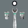 Wera 8100 SA 13 Zyklop Speed račňová hlava 1/4 palca pohon, 152 mm, chróm-vanád 05004022001