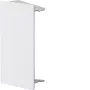 Hager LFS koncový diel, oceľový plech, dopravná biela RAL 9016, pre 60x100mm káblový kanál LFS6010069016